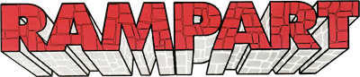 Ramparts logo for ZX Spectrum